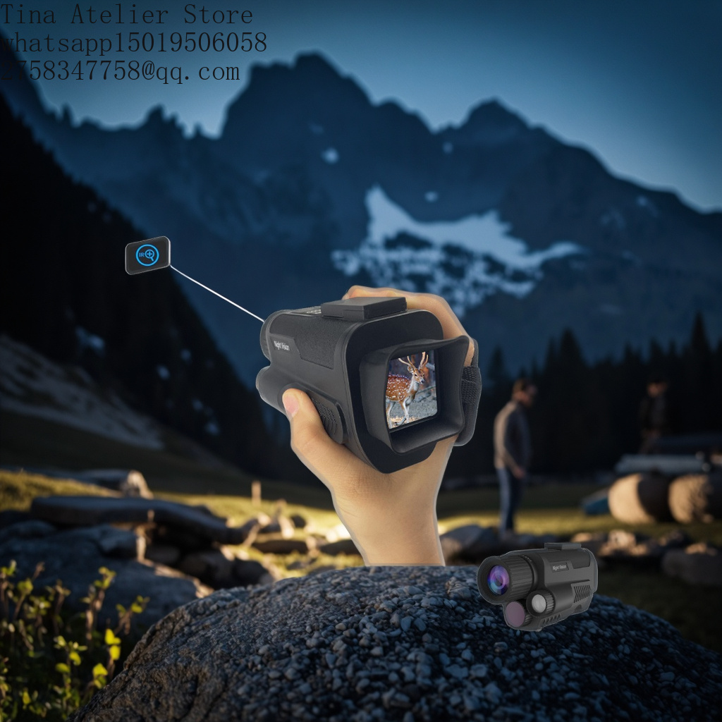 Night Vision Monocular 8X - Z9001 กล้องส่องกลางคืนแบบโมโนคูลาร์ 40MP ซูมออปติคอล 8 เท่า