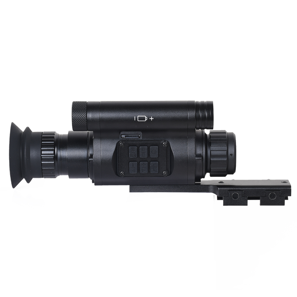 Night Vision Rifle Scope Ir 850Nm - กล้องมองกลางคืนอินฟราเรดสำหรับปืนอัดลม 850nm กล้องดิจิตอลอินฟราเรดมองกลางคืนแบบตาเดียว สำหรับการล่าสัตว์ บันทึกวิดีโอ กล้องความละเอียด