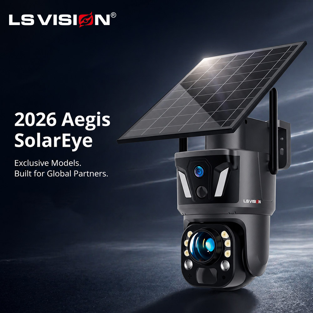 Night Vision Camera Wifi 4G - LS VISION กล้องโซลาร์ไร้สาย 50X 6MP 4G