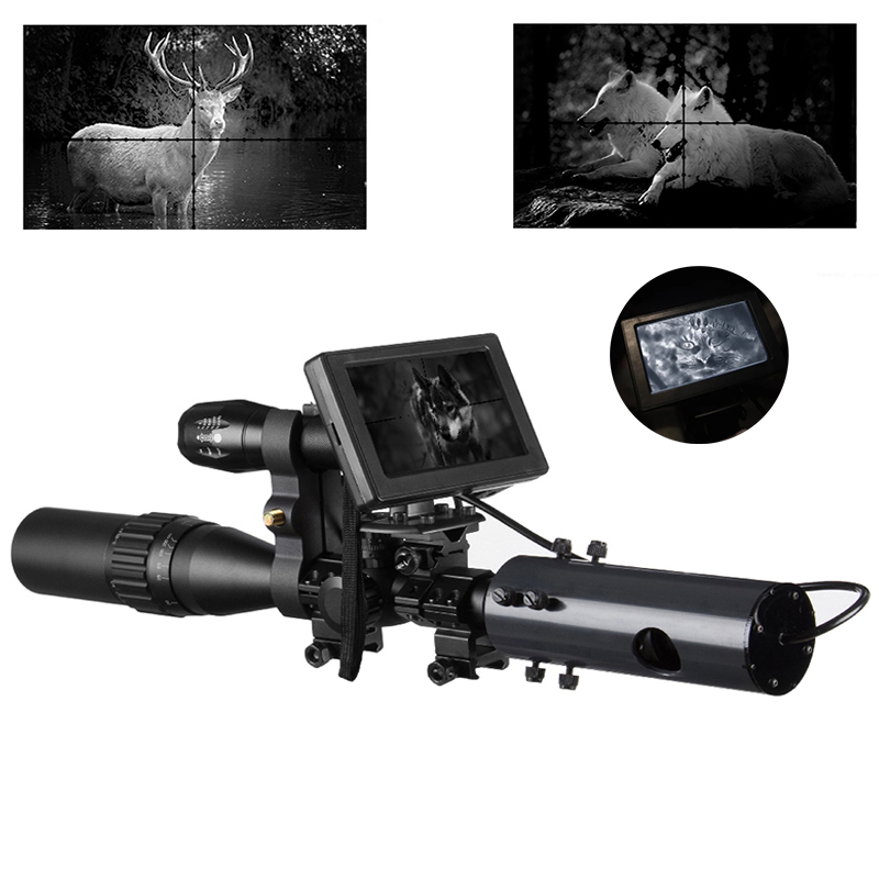 Night Vision Rifle Scope Ir 850Nm - ไฟ LED อินฟราเรด 850 นาโนเมตร อุปกรณ์มองกลางคืนแบบ