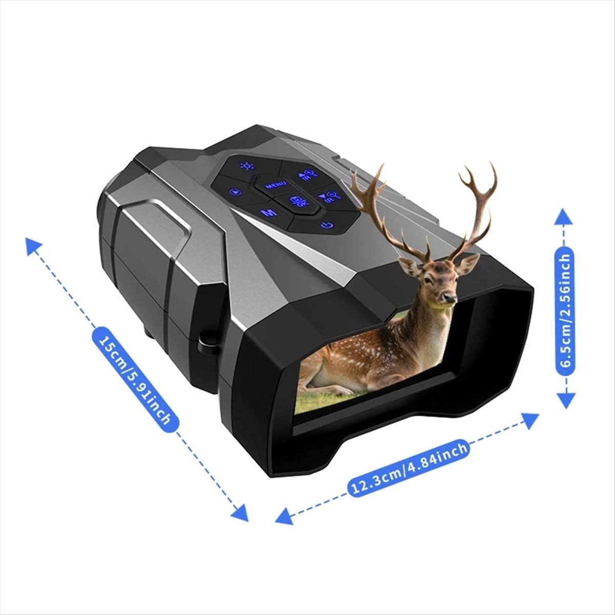 กล้องส่องทางไกลดิจิตอล 4K UHD  - Digital Night Vision Binoculars 4K บทวิจารณ์และราคา