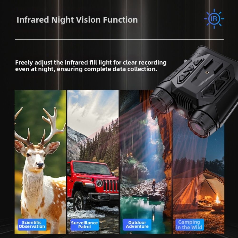 สำหรับกล้องส่องทางไกลดิจิตอลสำ - Digital Night Vision Binoculars 4K บทวิจารณ์และราคา
