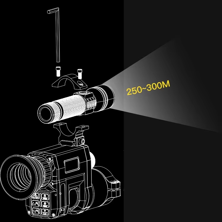 กล้องส่องทางไกลดิจิตอลแบบมืออา - Night Vision Scope 4X Digital บทวิจารณ์และราคา