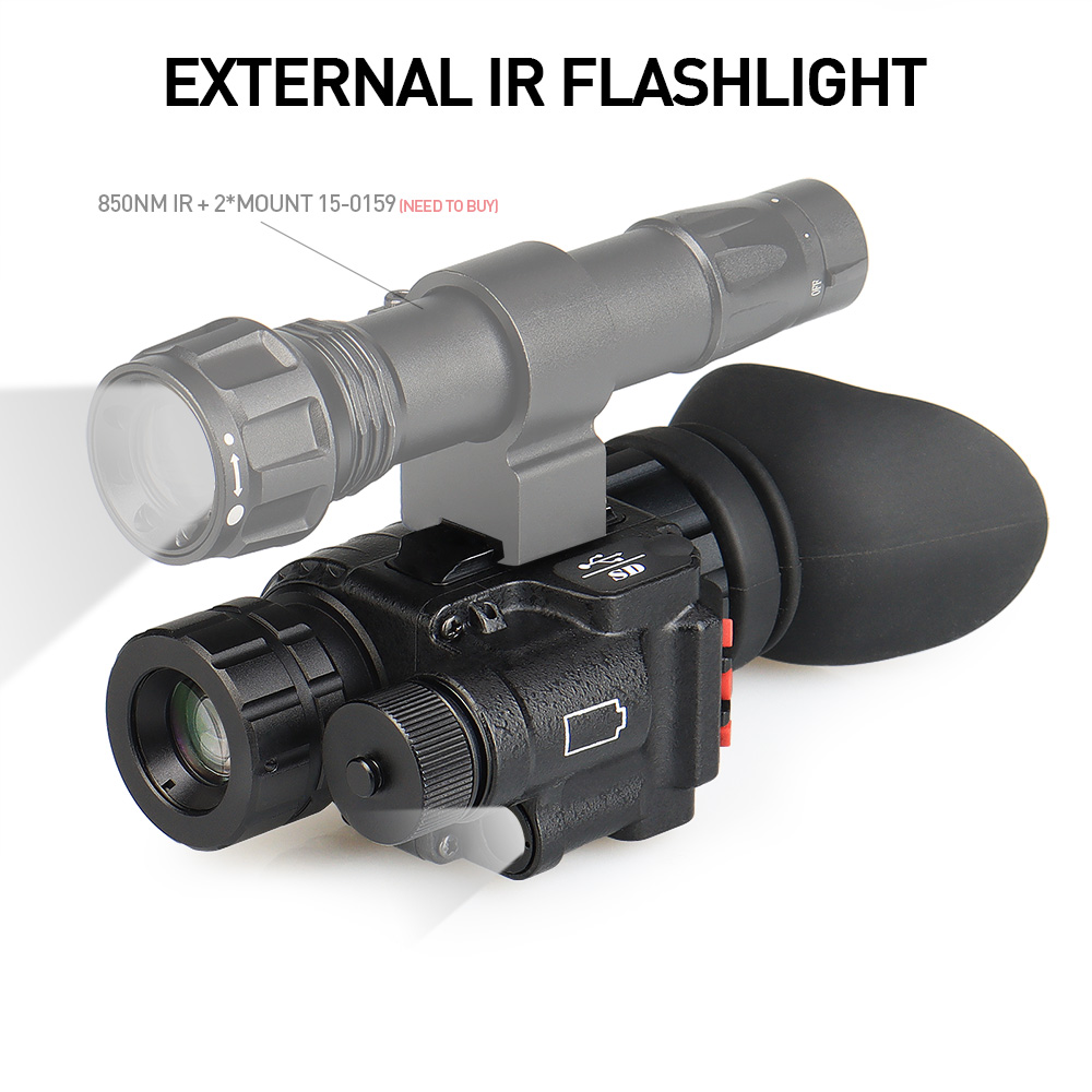 อุปกรณ์มองกลางคืนแบบ NVG กล้อง - Night Vision Monocular 8X บทวิจารณ์และราคา