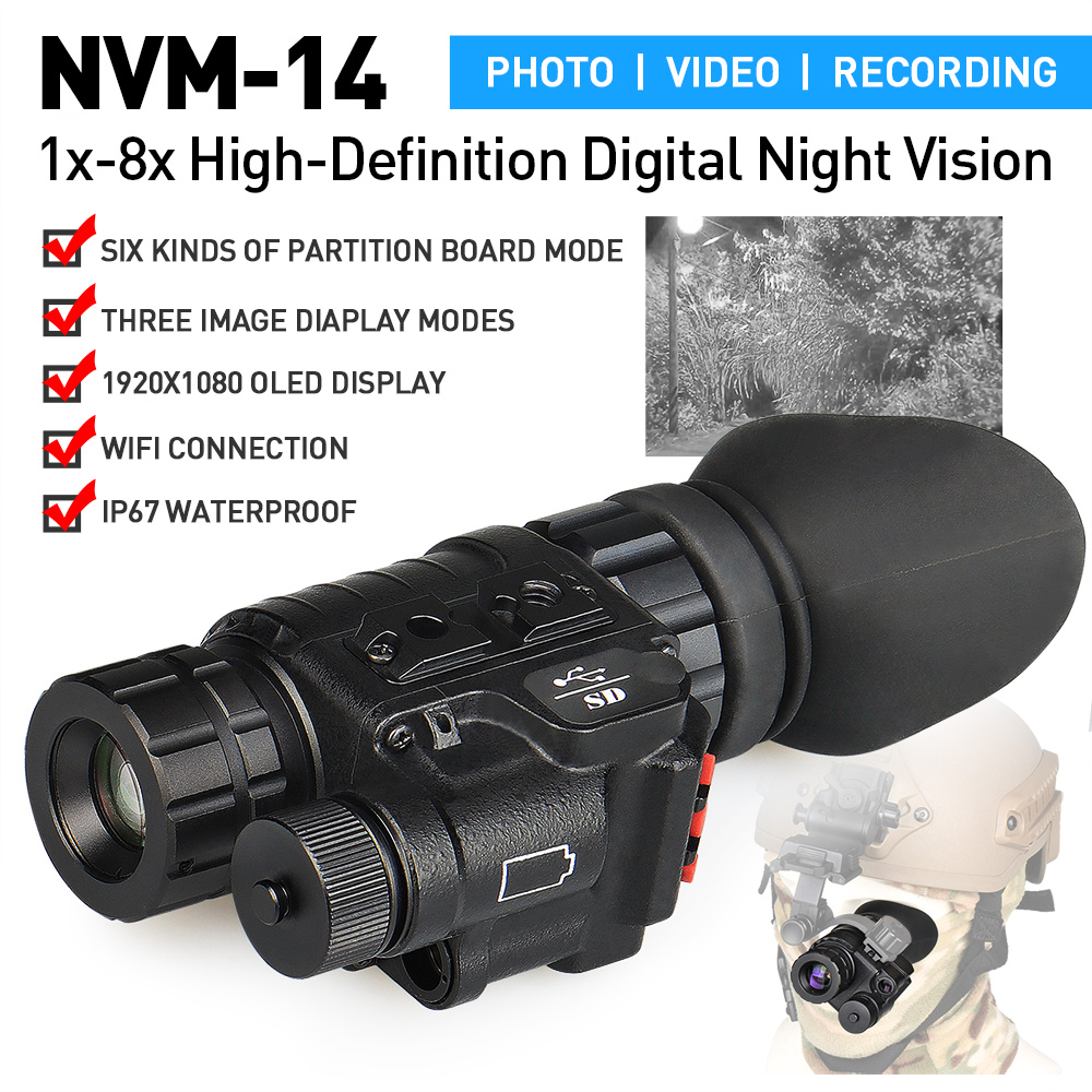 อุปกรณ์มองกลางคืนแบบ NVG กล้อง - Night Vision Monocular 8X บทวิจารณ์และราคา