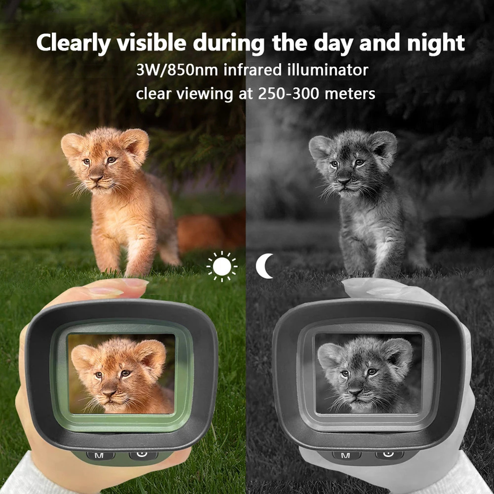 40MP ส่องทางไกลตาเดียวดิจิตอล2 - Night Vision Monocular 8X บทวิจารณ์และราคา