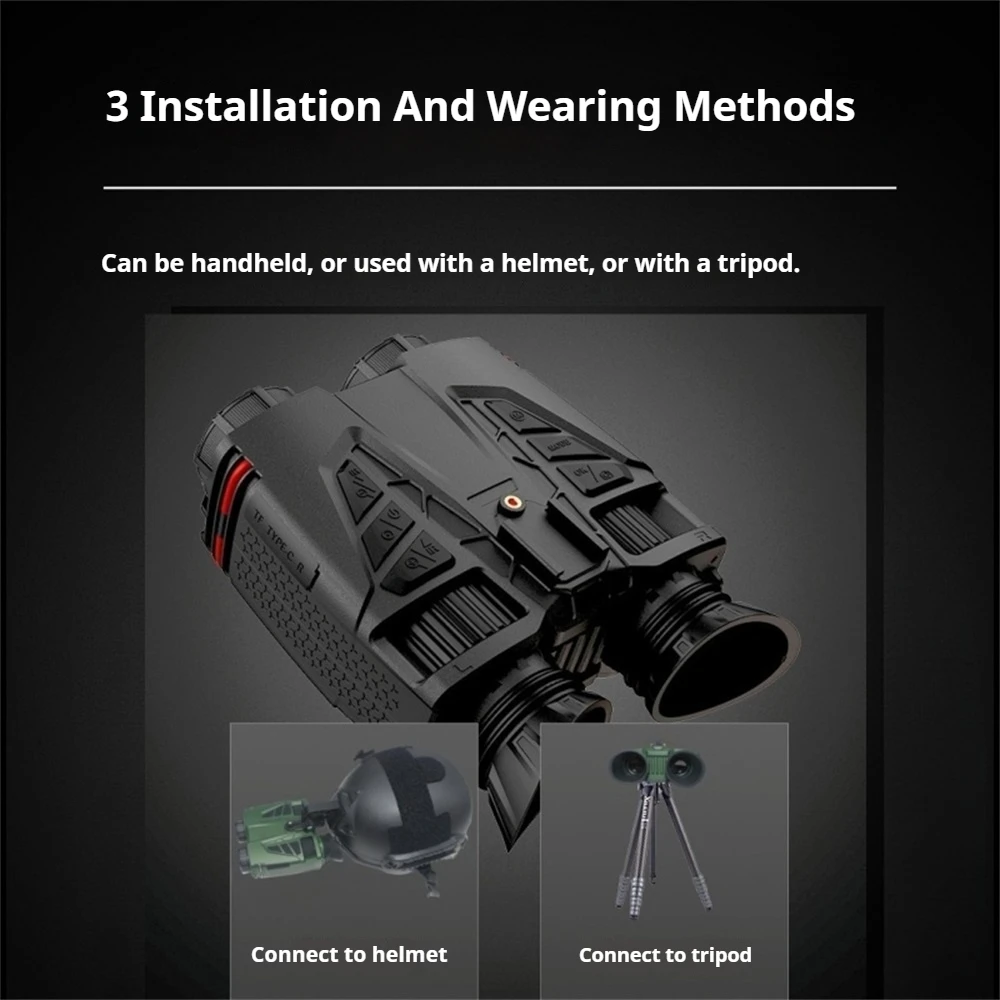 กล้องส่องกลางคืนแบบติดศีรษะ NV - Digital Night Vision Binoculars 4K บทวิจารณ์และราคา