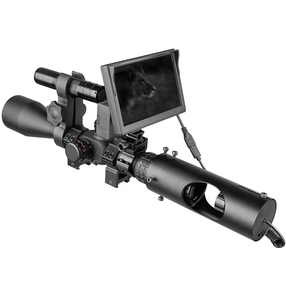 กล้องมองกลางคืนสำหรับล่าสัตว์  - Night Vision Rifle Scope Ir 850Nm บทวิจารณ์และราคา