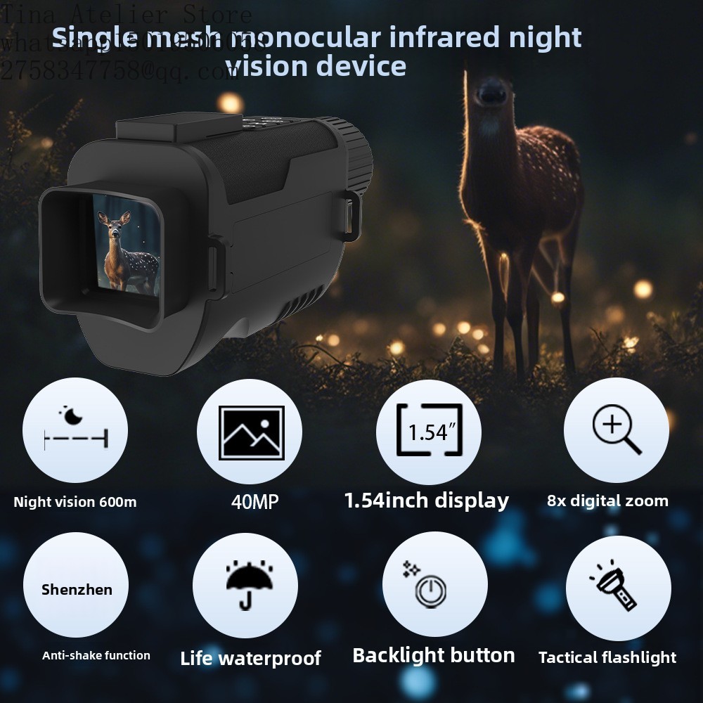 Z9001 กล้องส่องกลางคืนแบบโมโนค - Night Vision Monocular 8X บทวิจารณ์และราคา