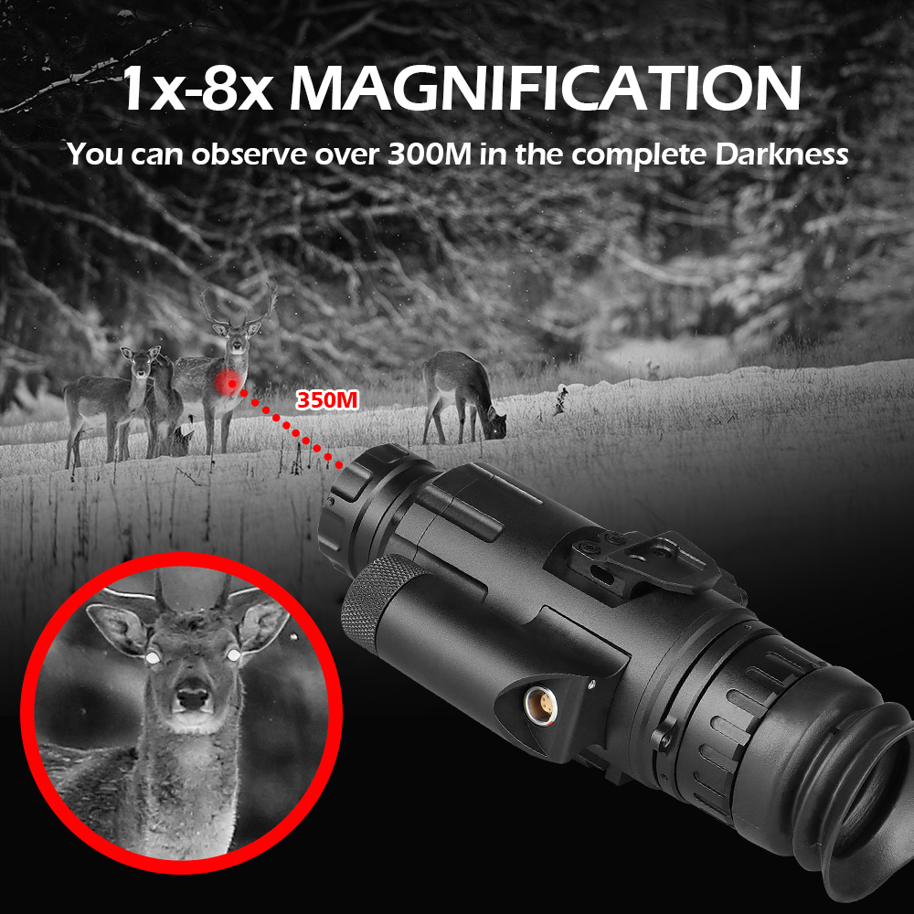 การล่าสัตว์ airsoft อุปกรณ์เสร - Night Vision Monocular 8X บทวิจารณ์และราคา