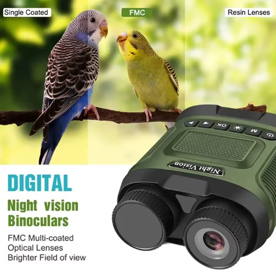 กล้องส่องทางไกลกล้องโทรทรรศน์ม - Digital Night Vision Binoculars 4K บทวิจารณ์และราคา