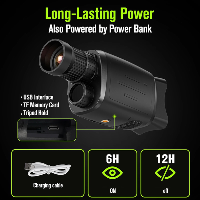 อุปกรณ์มองกลางคืนแบบตาเดียว 16 - Night Vision Monocular 1080P บทวิจารณ์และราคา