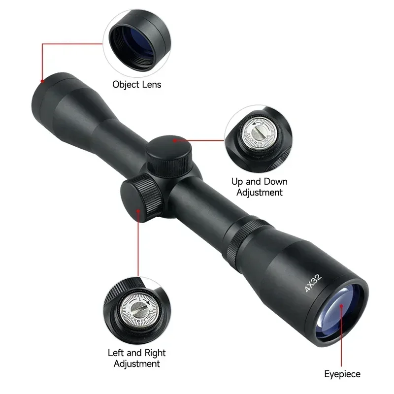 กล้องเล็งยุทธวิธี 4x32 1.5-5x3 - Night Vision Scope For Crossbow บทวิจารณ์และราคา