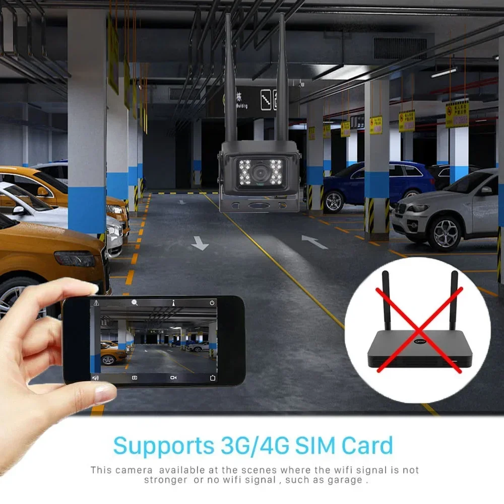 กล้องวงจรปิด HJT 5MP 940nm WIF - Night Vision Camera Wifi 4G บทวิจารณ์และราคา