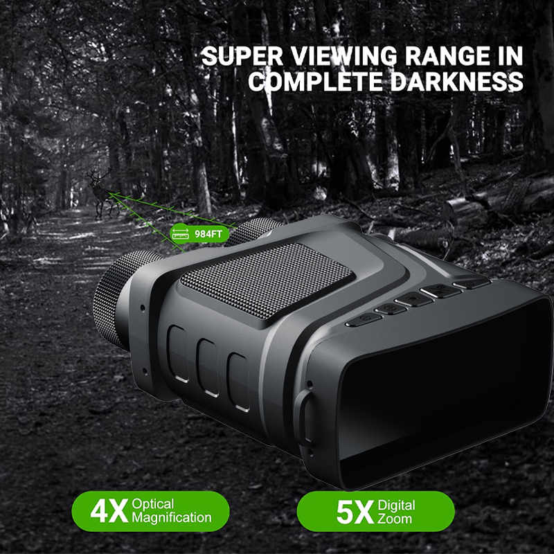 กล้องส่องทางไกลอินฟราเรด 1080P - Night Vision Monocular 1080P บทวิจารณ์และราคา