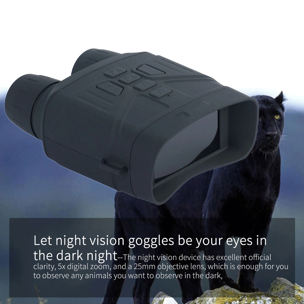 4K 3 นิ้วอินฟราเรด Night Visio - Digital Night Vision Binoculars 4K บทวิจารณ์และราคา