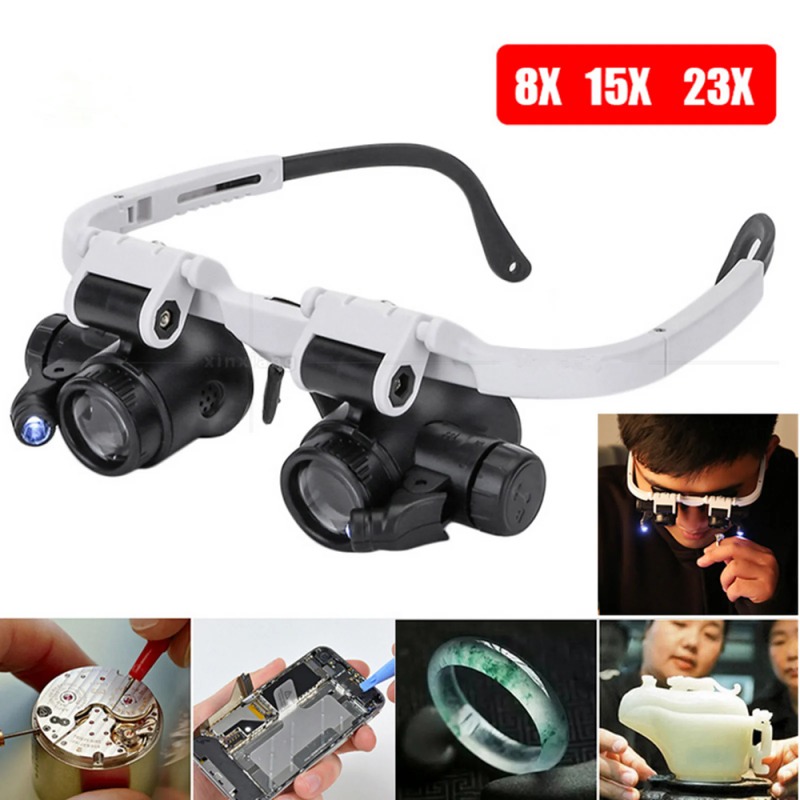 แว่นขยายแบบคาดศีรษะหลายเลนส์ พ - Night Vision Goggles Head Mounted บทวิจารณ์และราคา