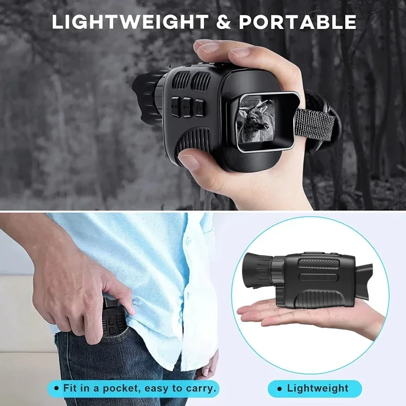 กล้องมองกลางคืนแบบตาเดียว HD 1 - Night Vision Monocular 1080P บทวิจารณ์และราคา