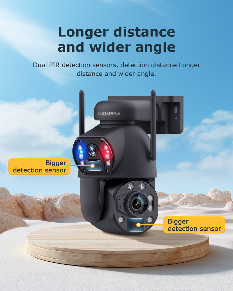 กล้องโซลาร์เซลล์ INQMEGA 12MP  - Night Vision Camera Wifi 4G บทวิจารณ์และราคา