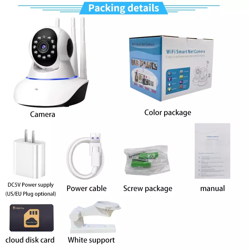 กล้อง IP ไร้สายความละเอียด 108 - Night Vision Camera Wifi 4G บทวิจารณ์และราคา