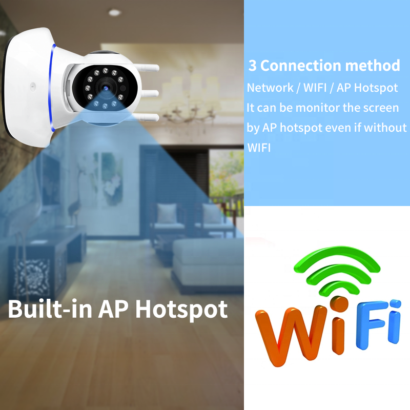 กล้อง IP ไร้สายความละเอียด 108 - Night Vision Camera Wifi 4G บทวิจารณ์และราคา