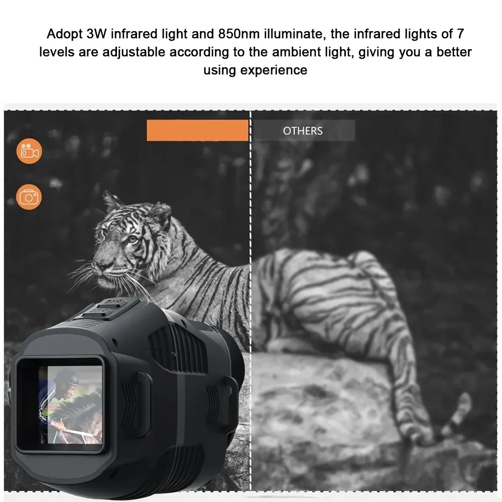 กล้องมองกลางคืนอินฟราเรดแบบตาเ - Night Vision Monocular 1080P บทวิจารณ์และราคา