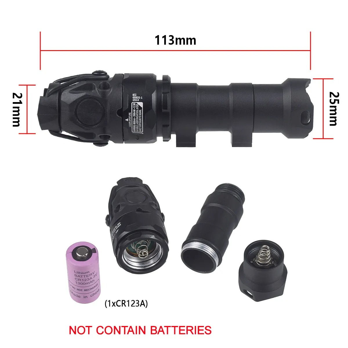 ไฟฉาย LED อินฟราเรด KIJI K1 K1 - Ir Illuminator 850Nm Flashlight บทวิจารณ์และราคา