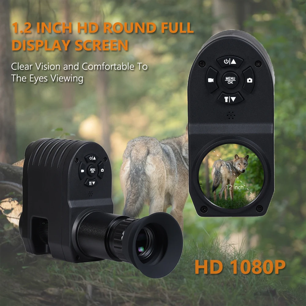 ใหม่4x ซูมอินฟราเรด Night Visi - Night Vision Scope 4X Digital บทวิจารณ์และราคา