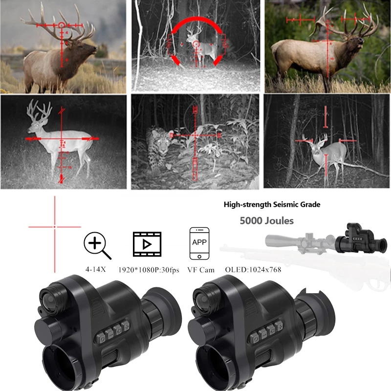 กล้องปืนไรเฟิลการมองเห็นได้ในเ - Night Vision Rifle Scope Ir 850Nm บทวิจารณ์และราคา