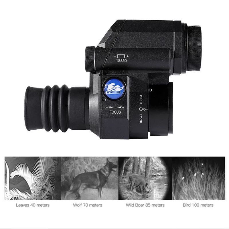 กล้องติดปืนไรเฟิลแบบหนีบกล้องส - Night Vision Rifle Scope Ir 850Nm บทวิจารณ์และราคา