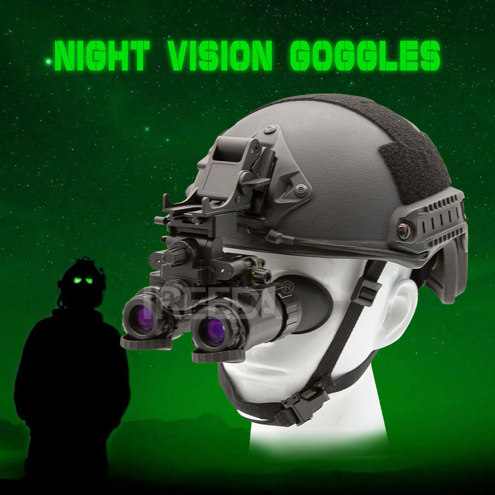 แว่นตาส่องกลางคืน PVS31 FOM 20 - Night Vision Goggles Gen 3 บทวิจารณ์และราคา