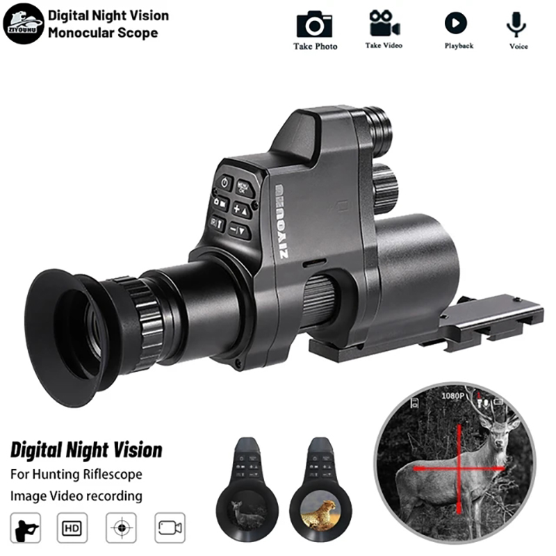 NV4B Clip-on Night Vision IR D - Night Vision Scope 4X Digital บทวิจารณ์และราคา