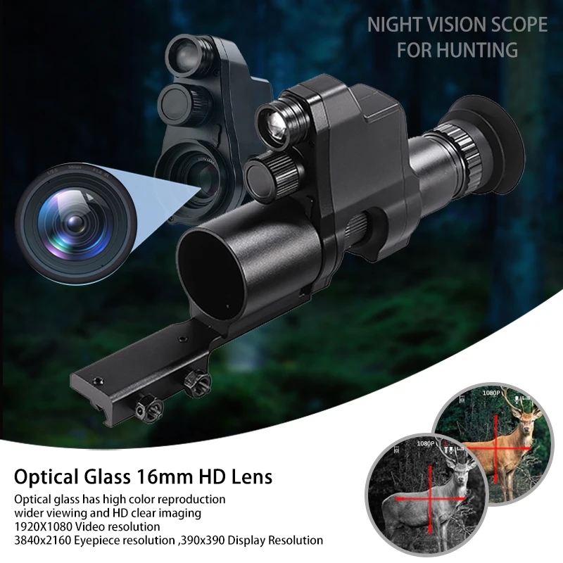 NV4B Clip-on Night Vision IR D - Night Vision Scope 4X Digital บทวิจารณ์และราคา