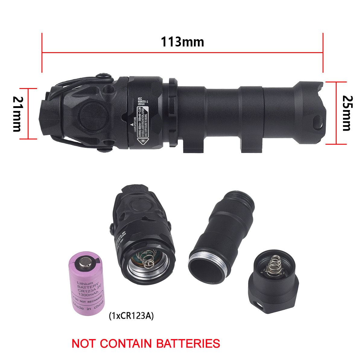 ไฟฉาย LED อินฟราเรด KIJI K1 K1 - Ir Illuminator 850Nm Flashlight บทวิจารณ์และราคา