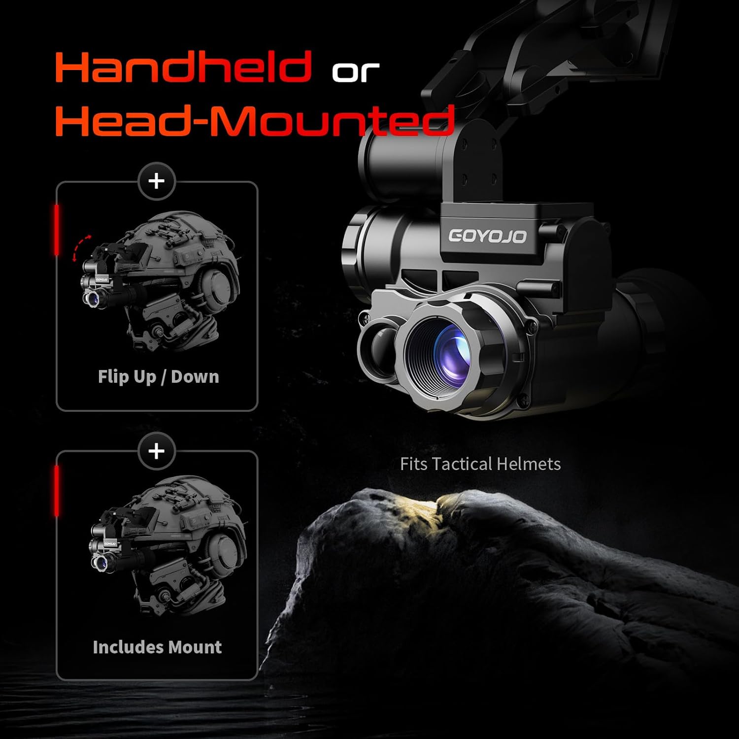 แว่นตาส่องกลางคืน GOYOJO รุ่น  - Night Vision Scope 4X Digital บทวิจารณ์และราคา