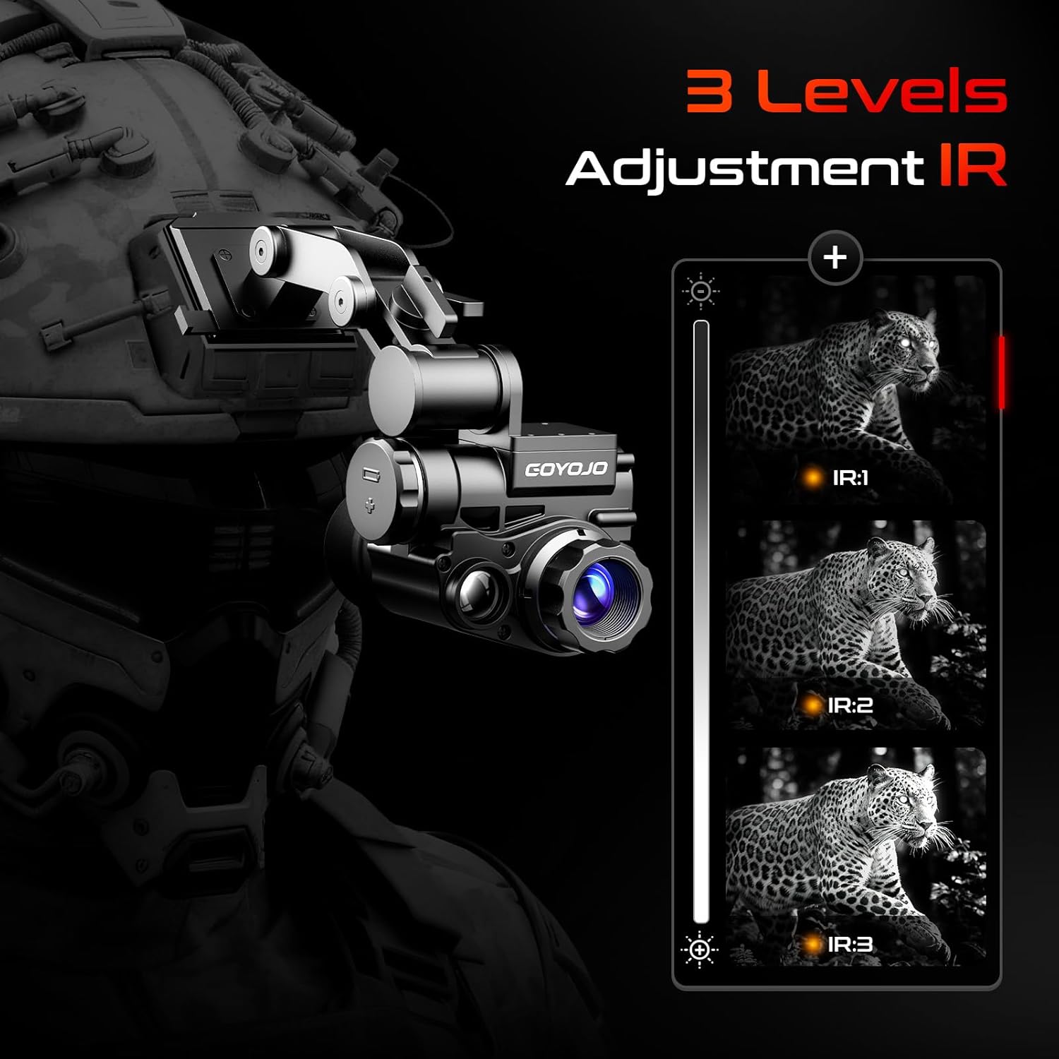 แว่นตาส่องกลางคืน GOYOJO รุ่น  - Night Vision Scope 4X Digital บทวิจารณ์และราคา