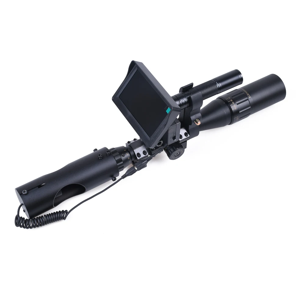 การล่าสัตว์ Riflescope ยุทธวิธ - Night Vision Rifle Scope Ir 850Nm บทวิจารณ์และราคา