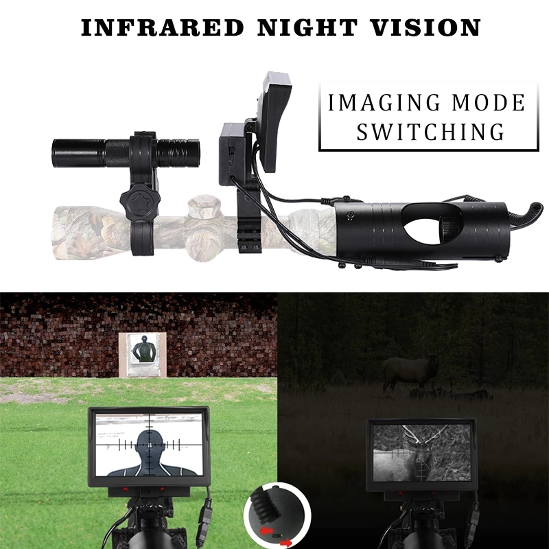Night Vision ปืนไรเฟิลขอบเขต O - Night Vision Rifle Scope Ir 850Nm บทวิจารณ์และราคา