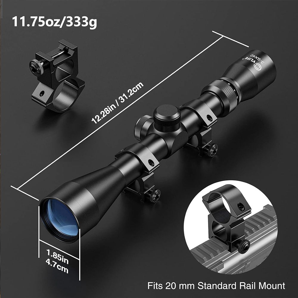 กล้องเล็งลมสำหรับล่าสัตว์ 3-9x - Night Vision Scope For Crossbow บทวิจารณ์และราคา