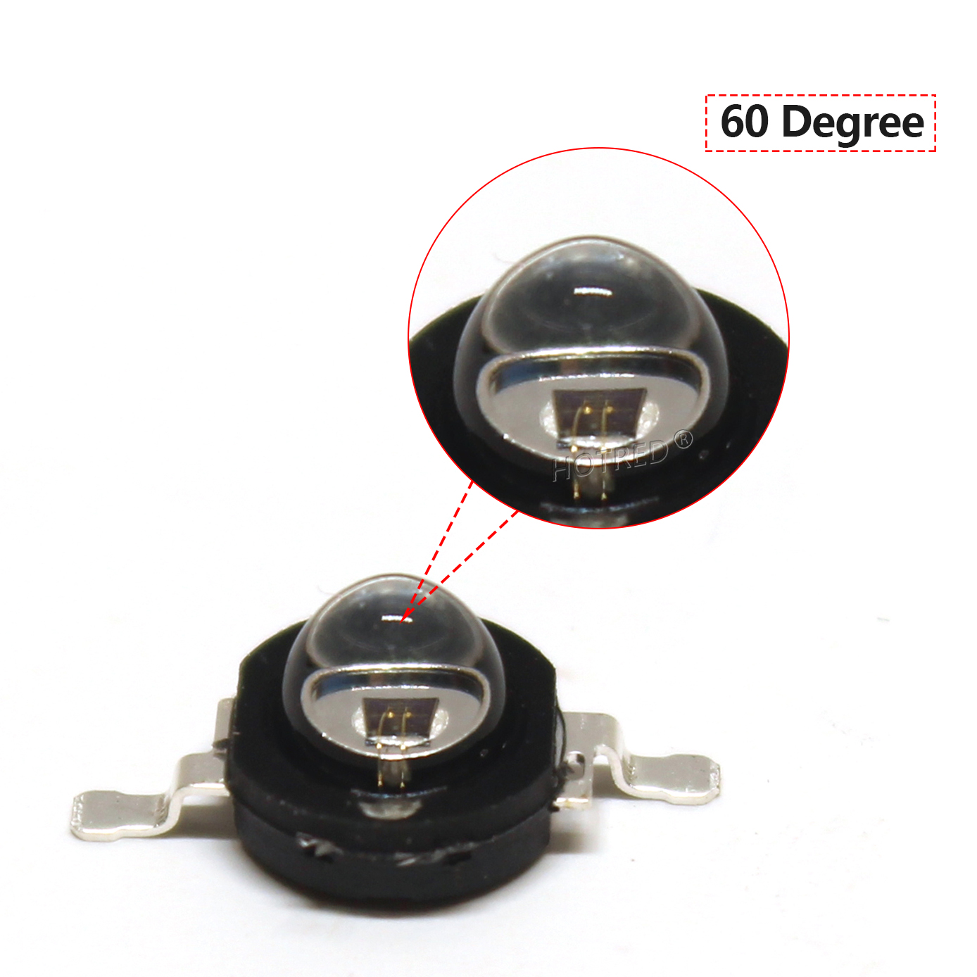 10Pcs ชิป60องศา IR 850Nm 3W LE - Ir Illuminator 850Nm Flashlight บทวิจารณ์และราคา