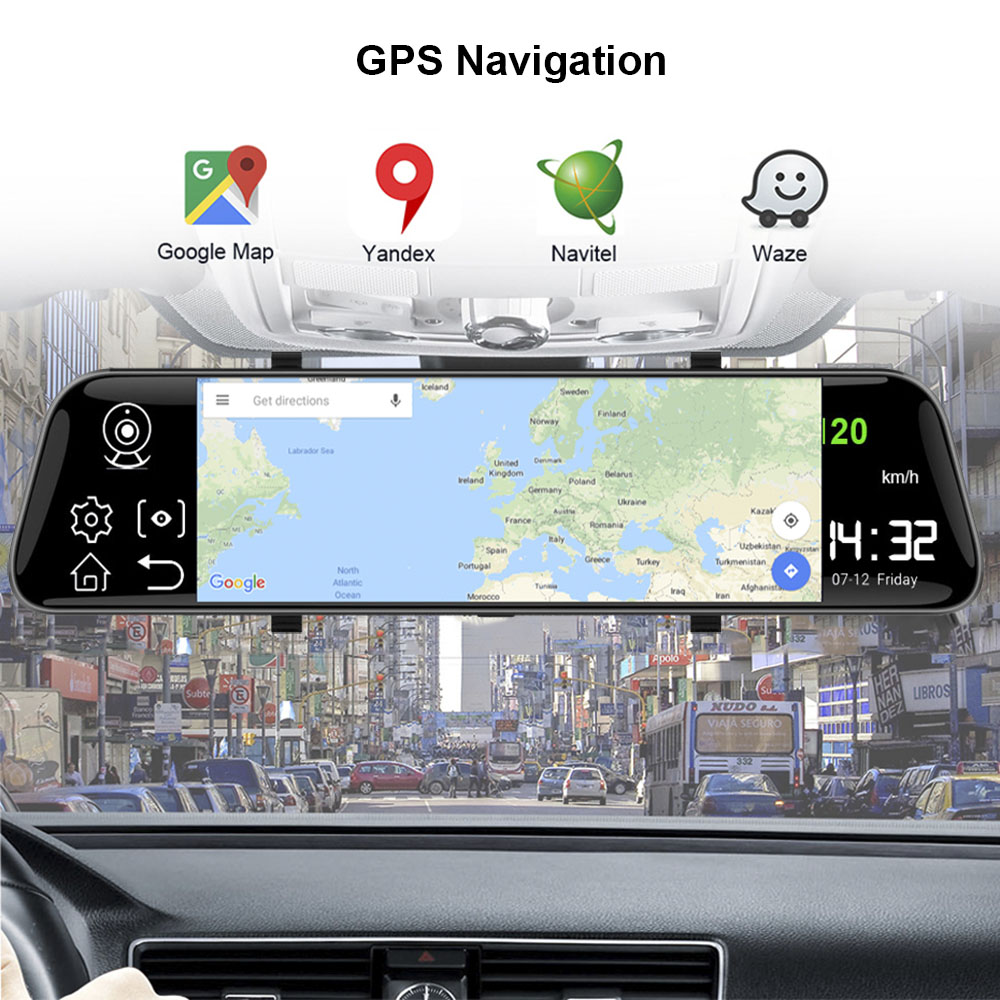 Hgdo กล้องติดรถยนต์ระบบแอนดรอย - Night Vision Camera Wifi 4G บทวิจารณ์และราคา