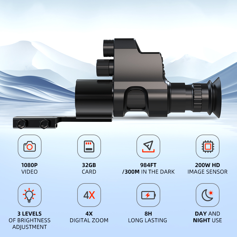 กล้องมองกลางคืนแบบหนีบ Nohawk  - Night Vision Scope 4X Digital บทวิจารณ์และราคา