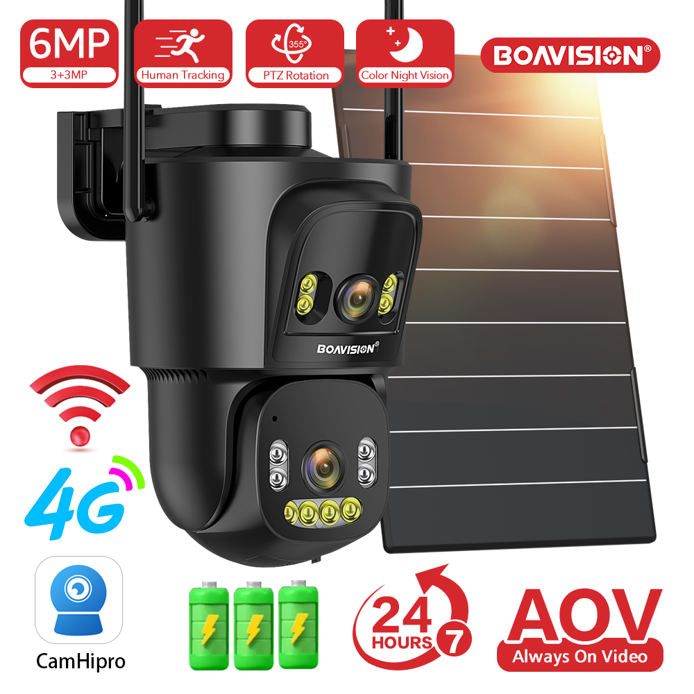 กล้องพลังงานแสงอาทิตย์ WiFi 4G - Night Vision Camera Wifi 4G บทวิจารณ์และราคา