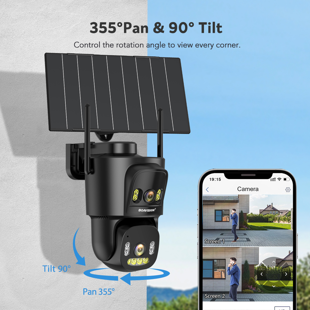 กล้องพลังงานแสงอาทิตย์ WiFi 4G - Night Vision Camera Wifi 4G บทวิจารณ์และราคา