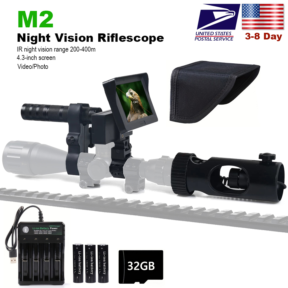 กล้องเล็งอินฟราเรดแบบมองกลางคื - Night Vision Rifle Scope Ir 850Nm บทวิจารณ์และราคา