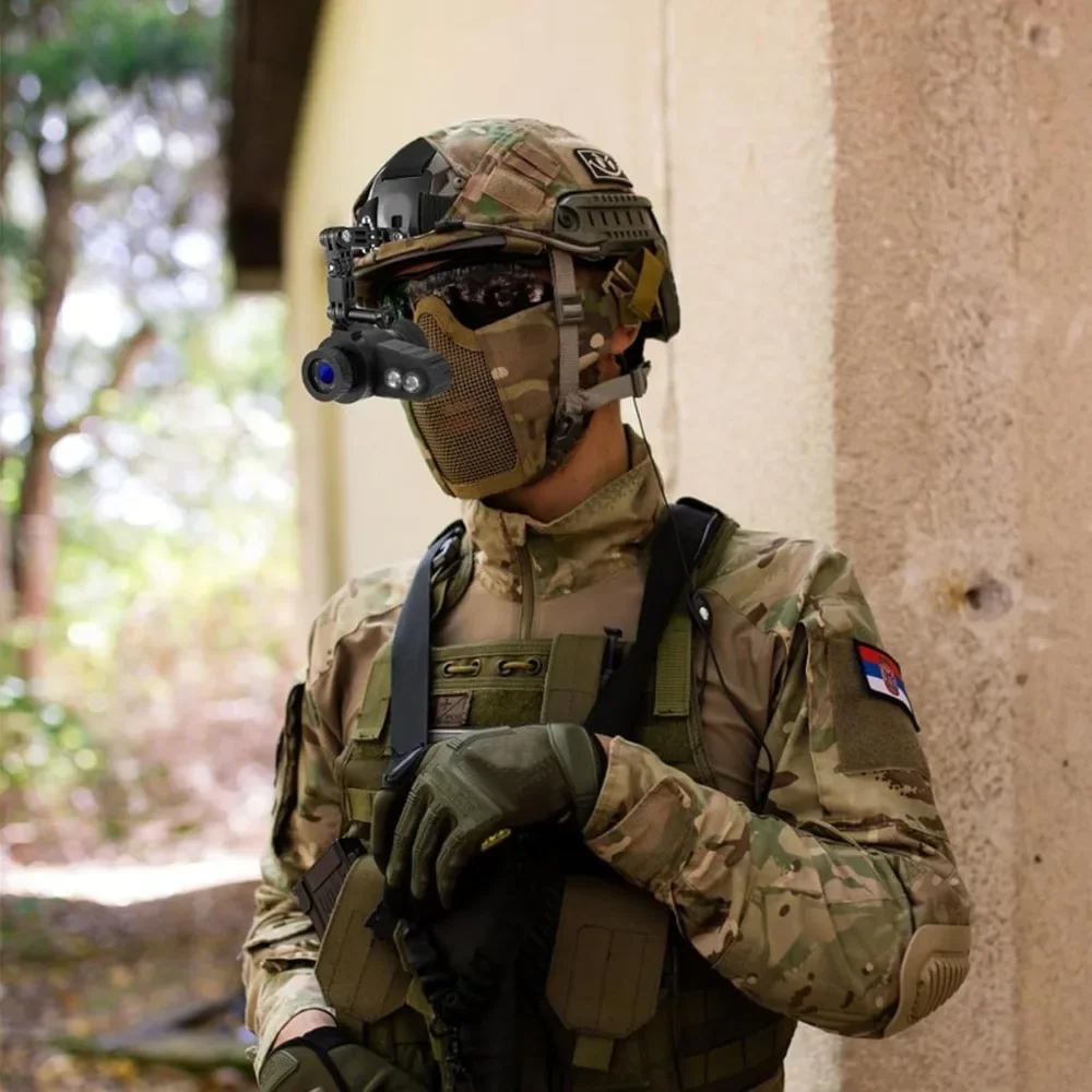 แว่นตาการมองเห็นได้ในเวลากลางค - Night Vision Goggles Head Mounted บทวิจารณ์และราคา