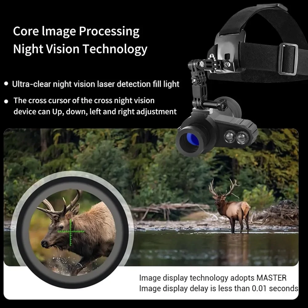 แว่นตาการมองเห็นได้ในเวลากลางค - Night Vision Goggles Head Mounted บทวิจารณ์และราคา