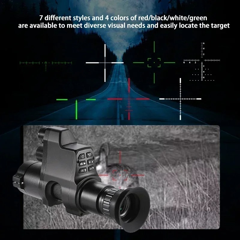 กล้องมองกลางคืนแบบตาเดียว ซูม  - Night Vision Scope 4X Digital บทวิจารณ์และราคา