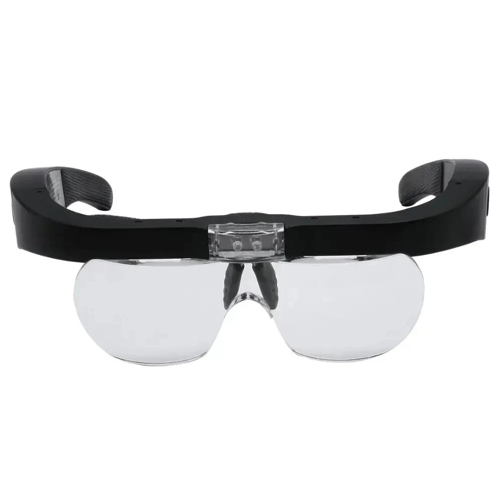 แว่นขยายแบบสวมหัวพร้อมไฟ LED 2 - Night Vision Goggles Head Mounted บทวิจารณ์และราคา