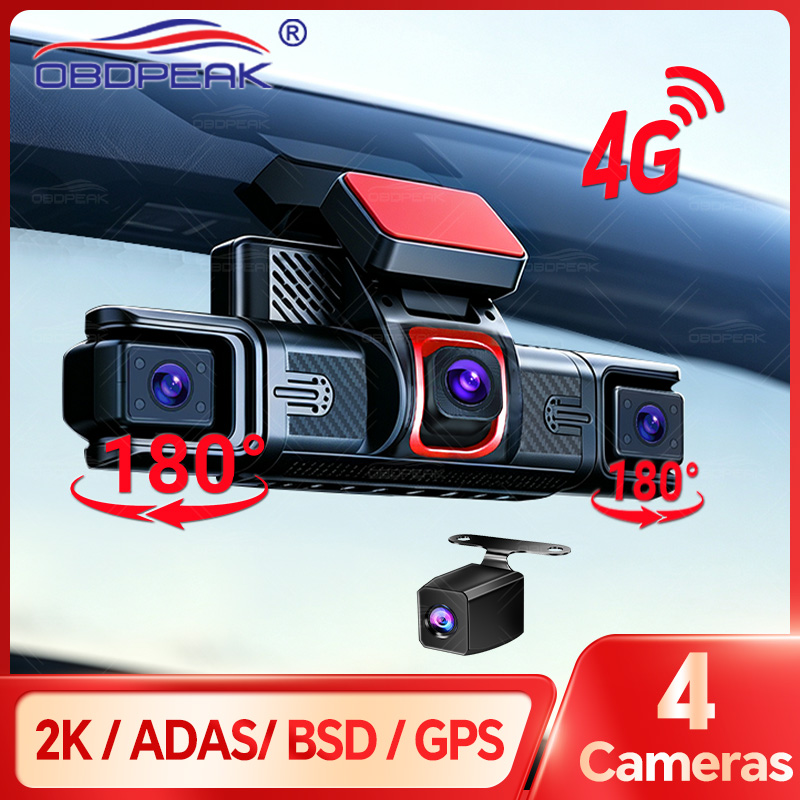 M100 กล้องติดรถยนต์ซ่อน 4 ช่อง - Night Vision Camera Wifi 4G บทวิจารณ์และราคา